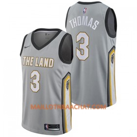 Maillot NBA Cleveland Cavaliers Isaiah Thomas 3 Nike City Edition Swingman - Homme